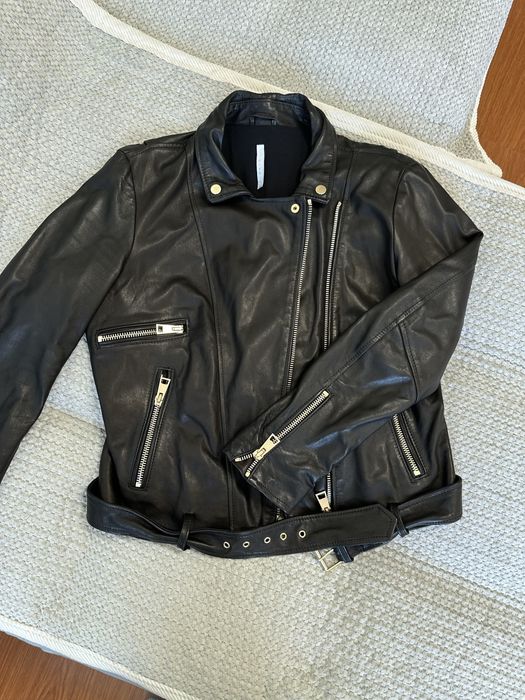 Косуха кожаная, пальто тянеться