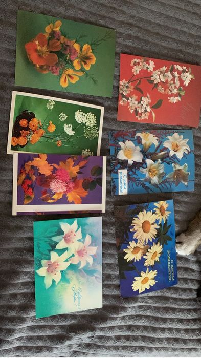 Открытки чистые СССР