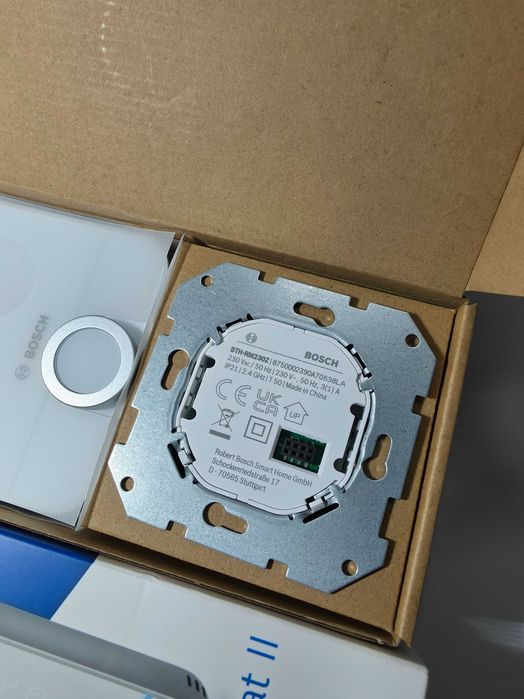 Termostat de camera Bosch Room Termnostat II 230V Compatibil Google Assistant si Alexa