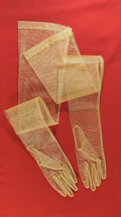 Перчатки женские. Длинные, вечерние.