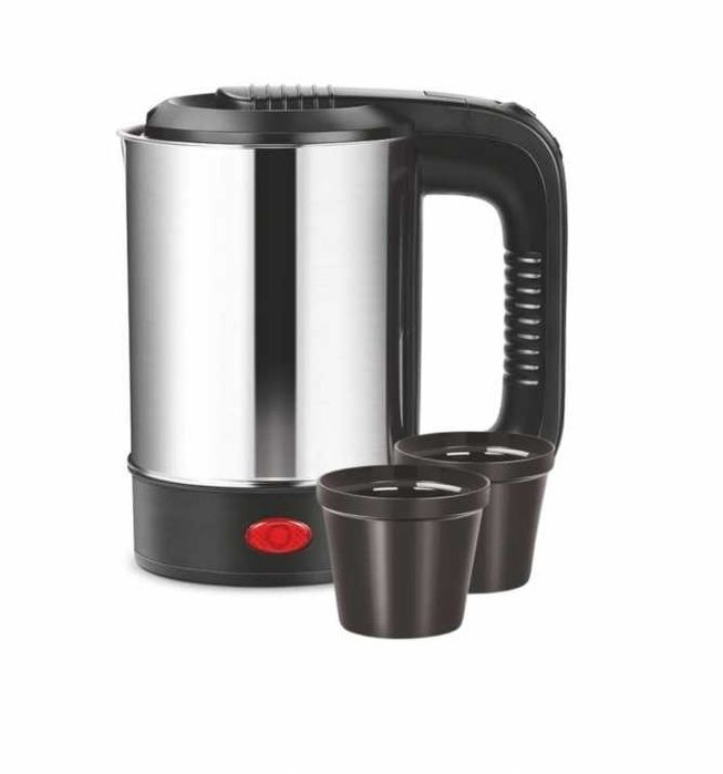 Електрическа термокана чайник с кабел и 2 броя чаши 24V 250W 500ml