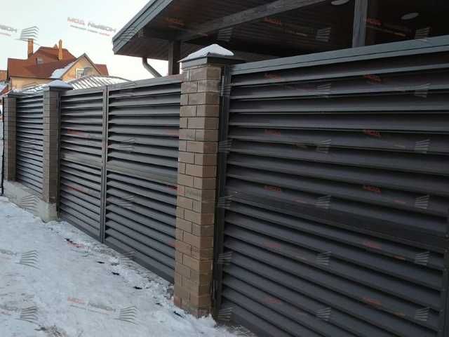 Забор жалюзи от производителя