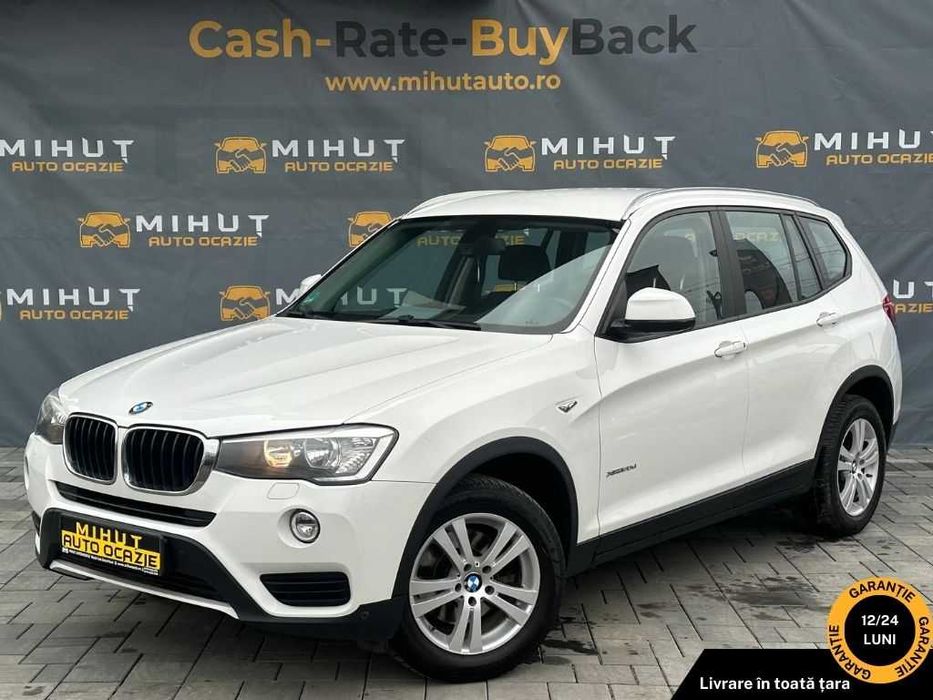 BMW X3 xDrive 2.0 Diesel (190CP] | 2015 Euro 6 | Rate fixe | Garantie