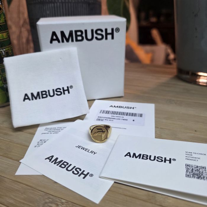 AMBUSH Сребърен Пръстен