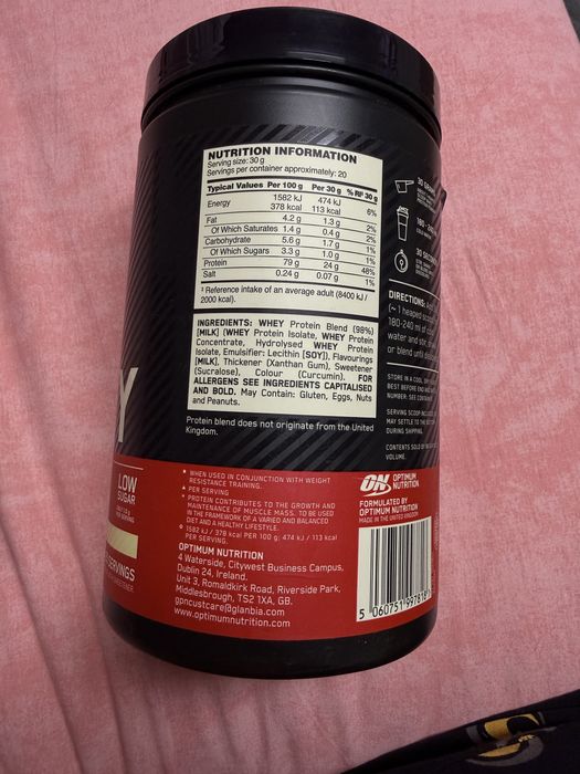 Whey Protein Optimum Nutrition Gold Standard