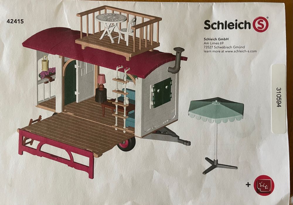 Schleich Horse Club 42415 – комплект с каравана