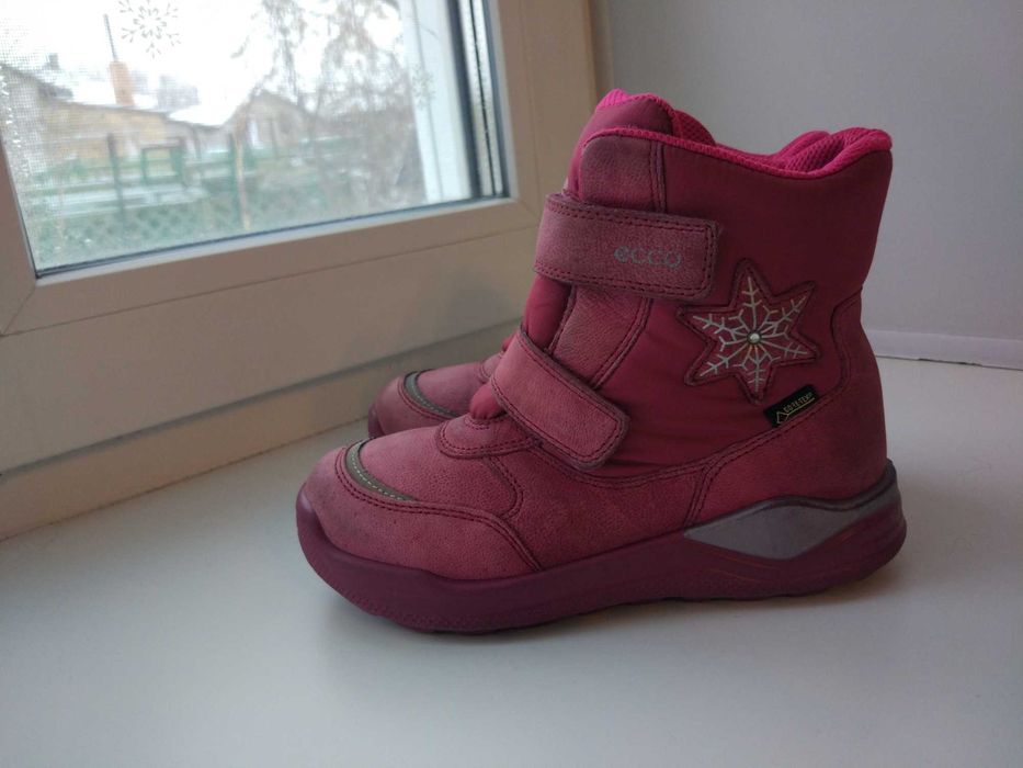 Зимние ботинки ECCO на девочку, размер 30
