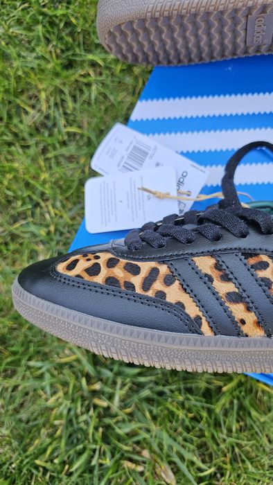 Adidas samba green leopard size 38