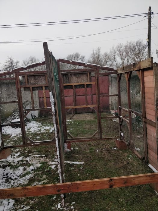 Vind voliera porumbei,gaini