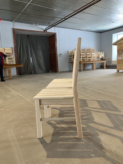 Новые деревянные стулья для бани веранды кухни на дачу