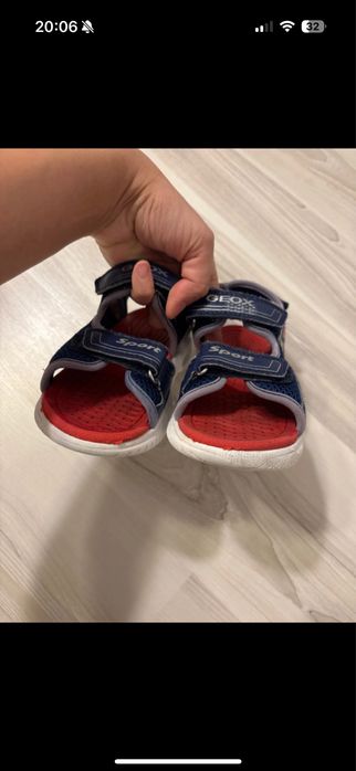 Sandale geox portate de cateva ori