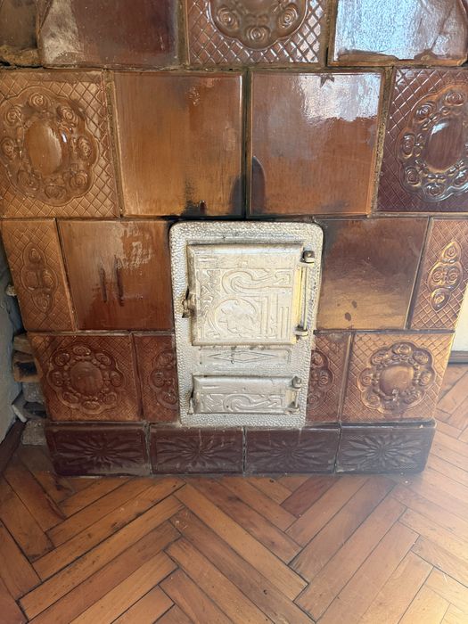 Vand sobă de teracotă utilizată
