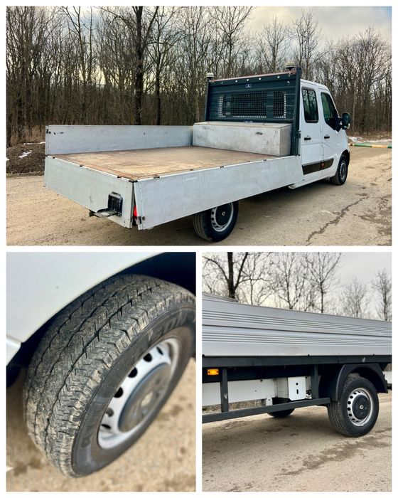 Renault Master,2016,bena3.20,doka,7 locuri,euro6,cui 2500kg,sprinter