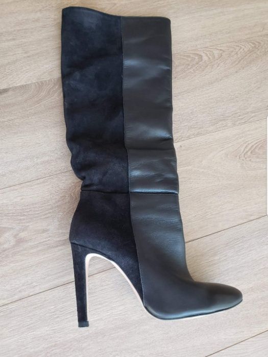 Vand bocanci dama si cizme din piele marimea 39.