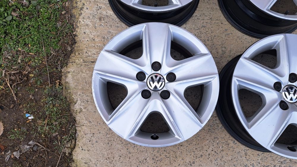Метални Джанти 16" 5х112 Фолксваген + оригинални тасове