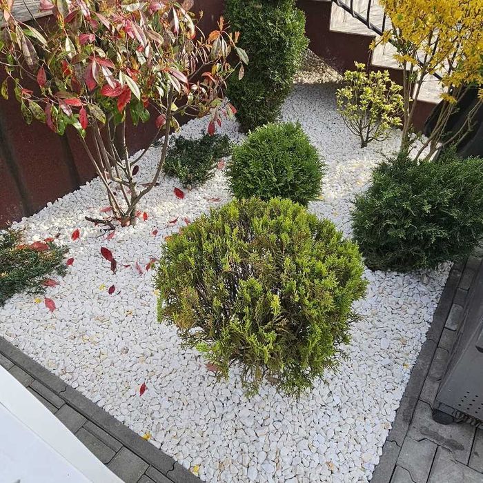 PROMOTIE - Piatră decorativă marmură albă la Big Bag - Alb - MIX