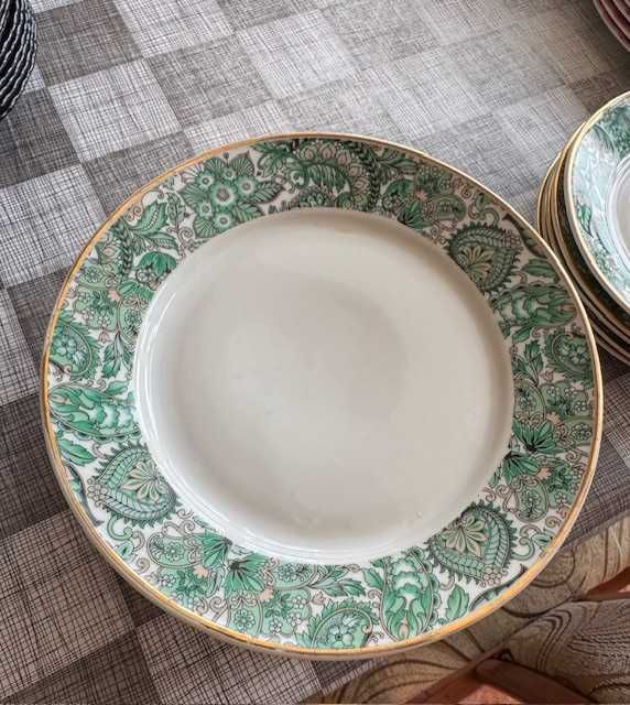 Домакински сетове - английски ръчно рисуван порцелан, йенско стъкло