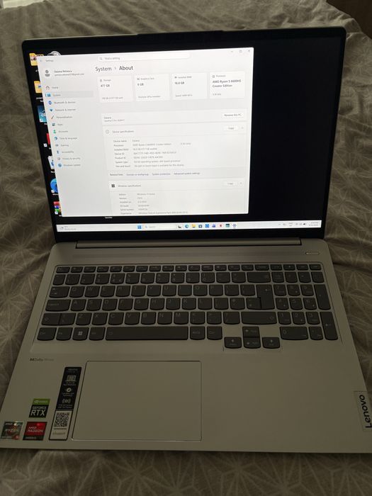 Laptop Lenovo IDEA PAD 5 pro