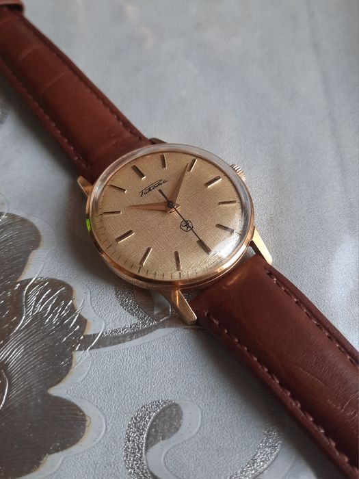 Позолоченные часы Ракета-Ау10