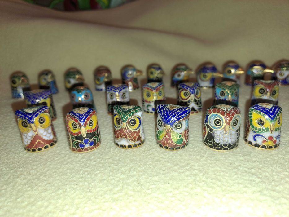 degetar chinezesc cloisonne