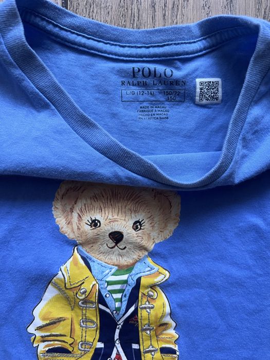 Ralph Lauren XS блуза тениска в светло синьо 12-14 г