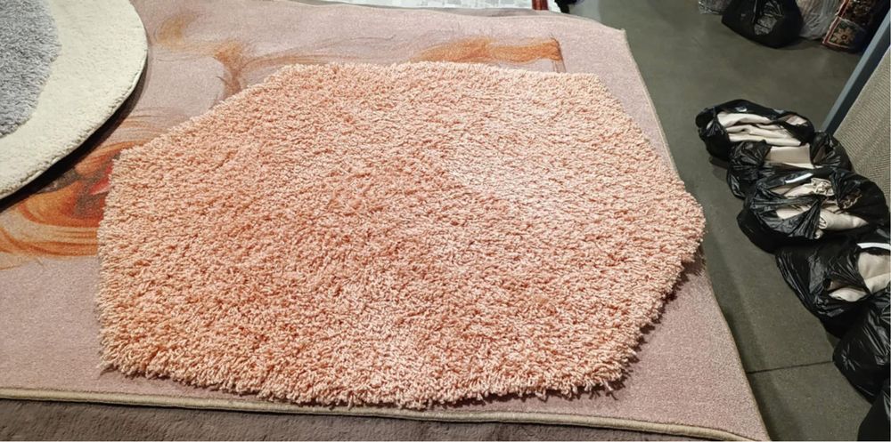 Килим Viva корал и сив