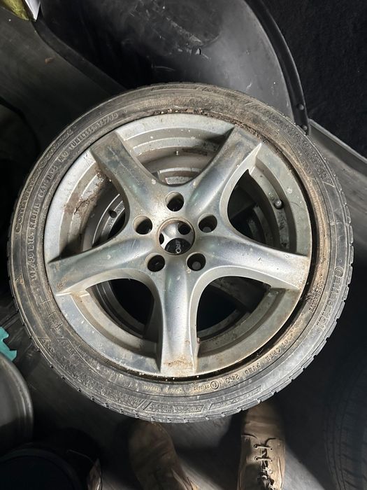 Roți 5*112 R16 roți cu anvelope 205/45/R16 și 2 seturi de jante R16
