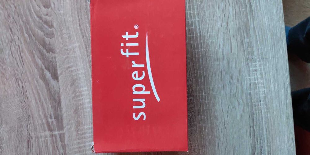 Детски обувки, кецове, естествена кожа и велур, Superfit, 24 номер