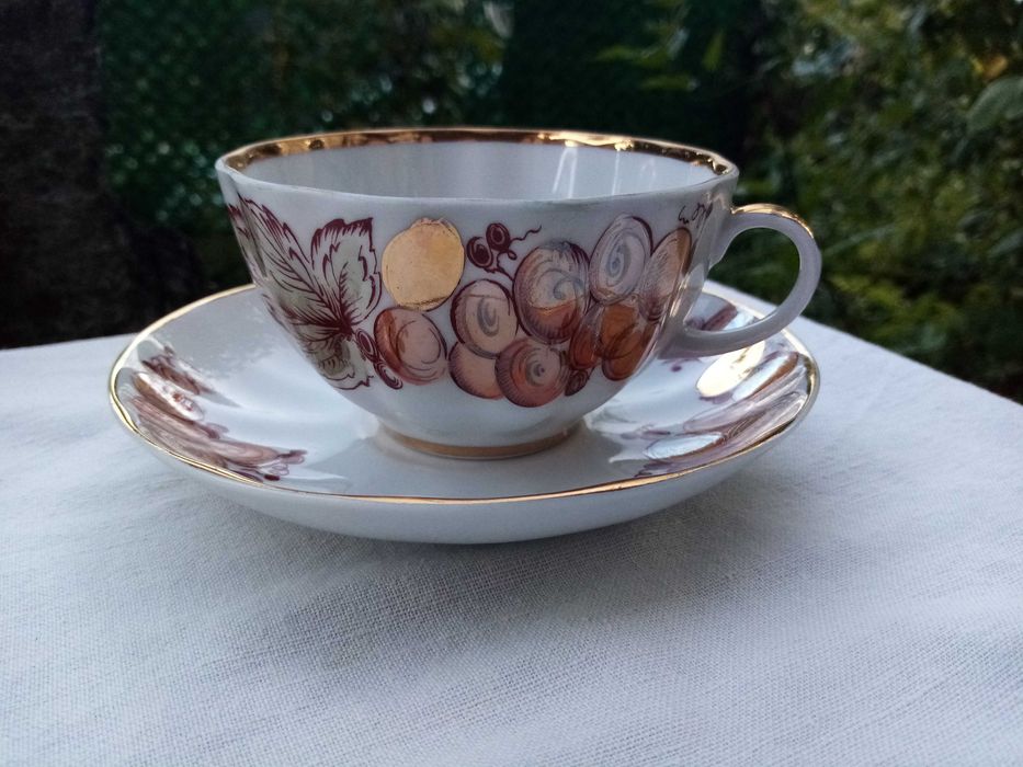 * Золотой виноград - ЛФЗ * - пълен сервиз за чай !