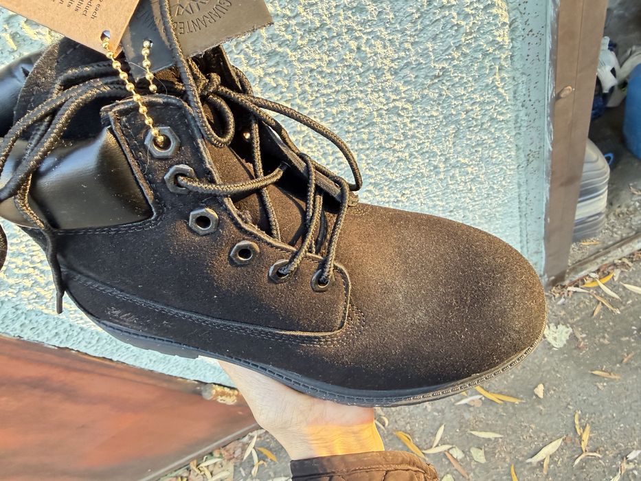 Ботинки черные Timberland 37-38 размера