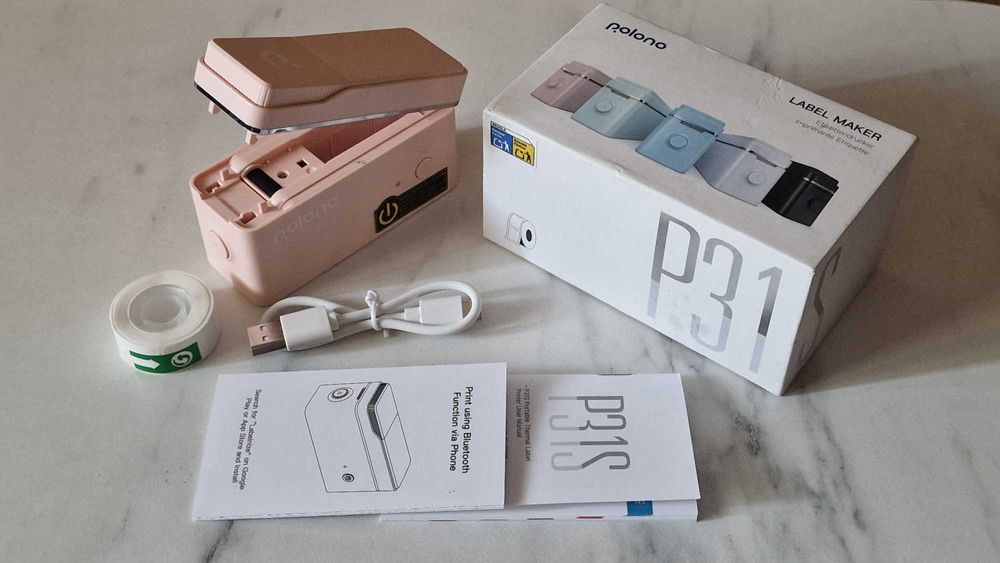 Imprimantă termică etichete Polono P31S Bluetooth – Nouă la cutie