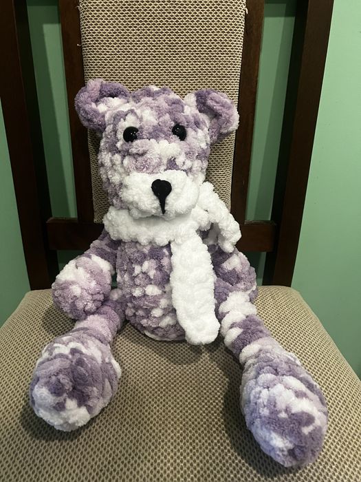 Ръчно изработено плюшено мече