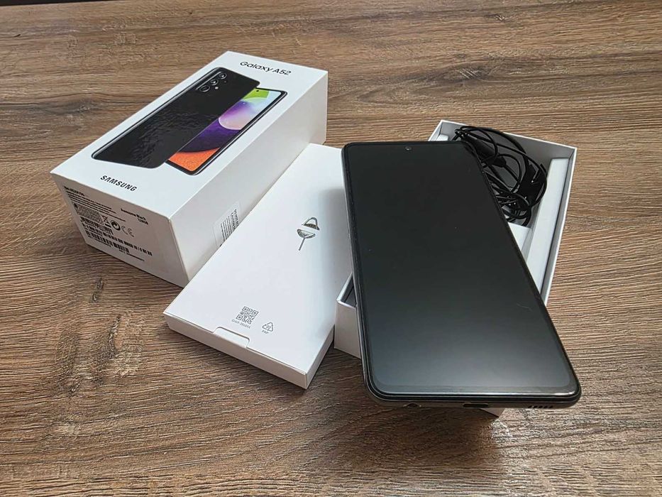 Telefon SAMSUNG GALAXY A52 128 GB, negru