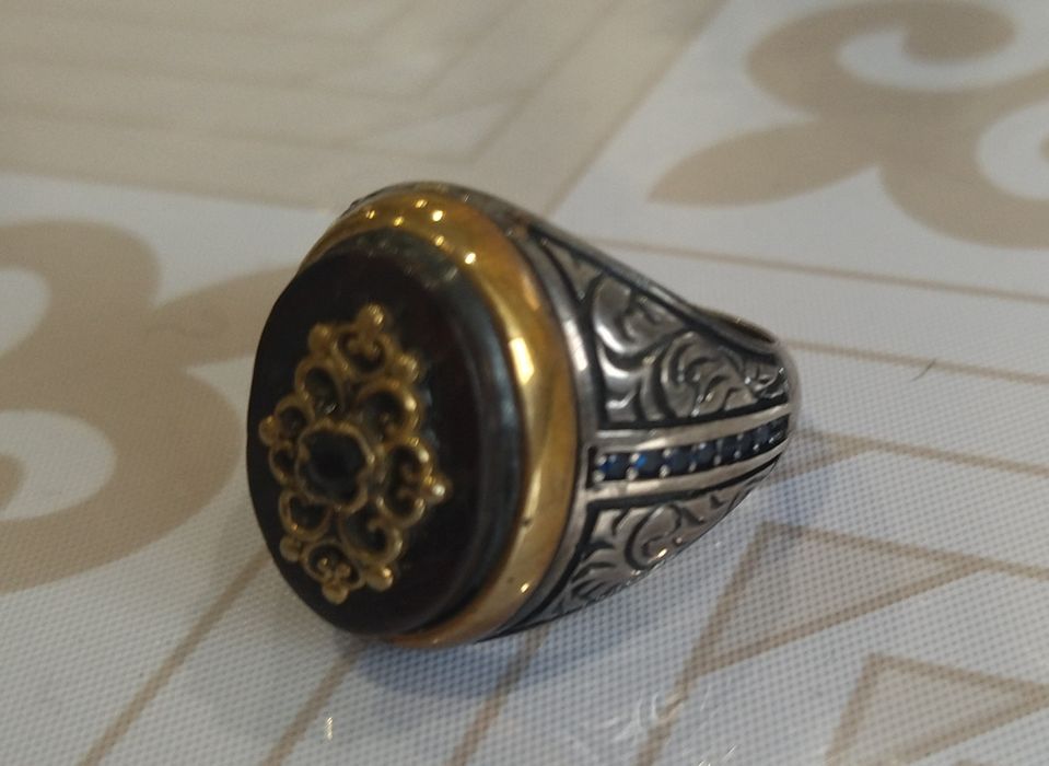 Серебряная печатка мужская