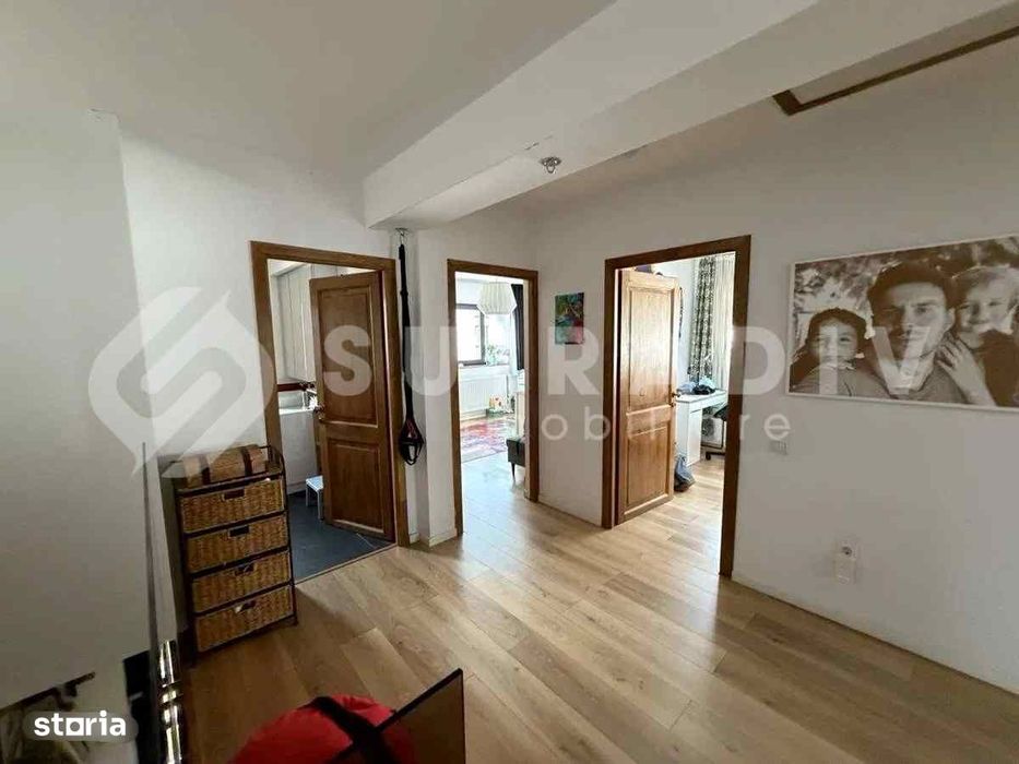 Casă modernă 125 mp, 5 camere, ciubăr și 3 parcări – teren 250 mp