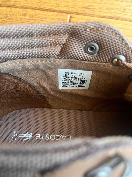 Vand sneackers Lacoste, maro barbatesti Esparre Winter C319
