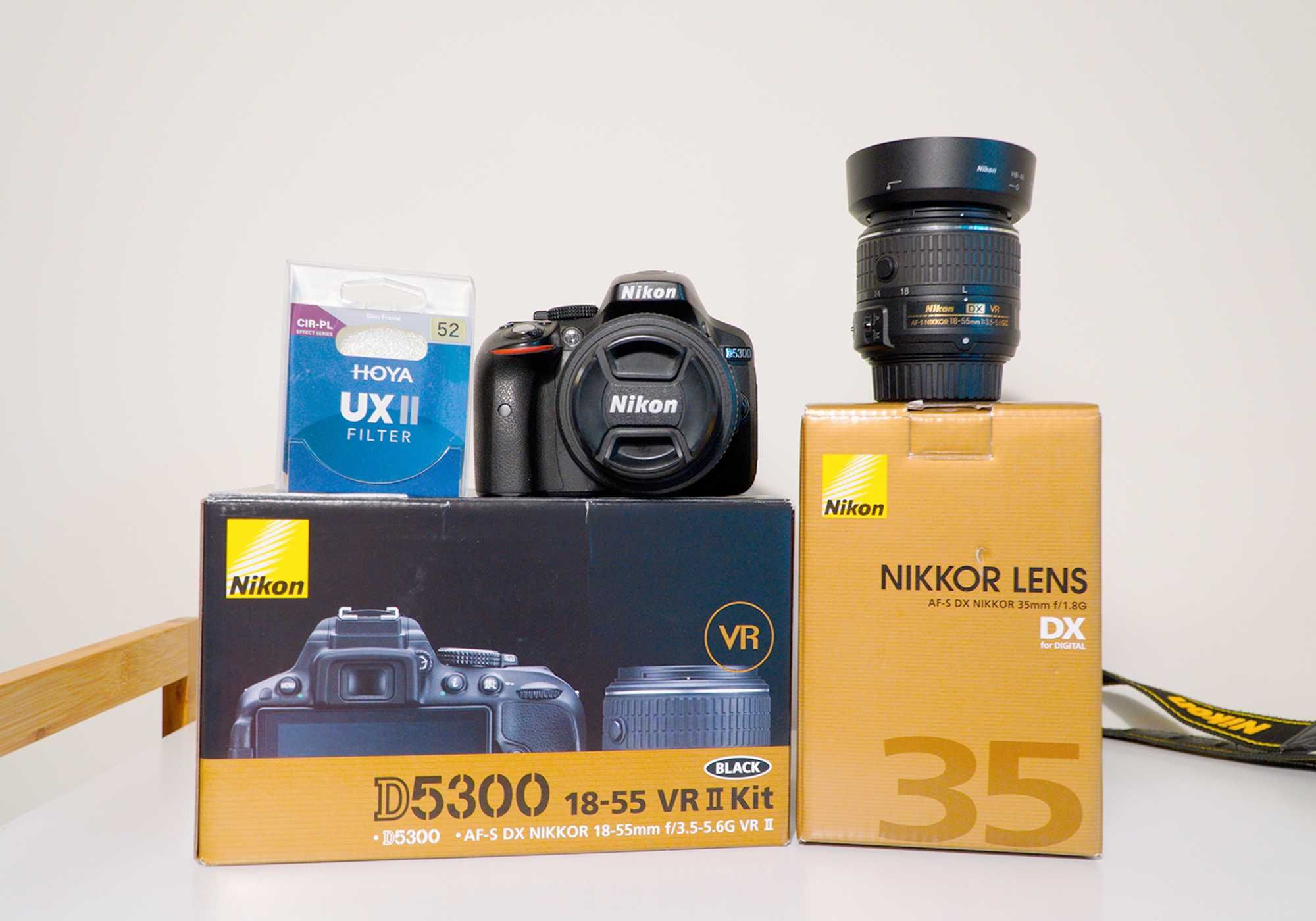 Фотоапарат NIKON D5300 18-55 VR II Kit гр. Варна Център • OLX.bg