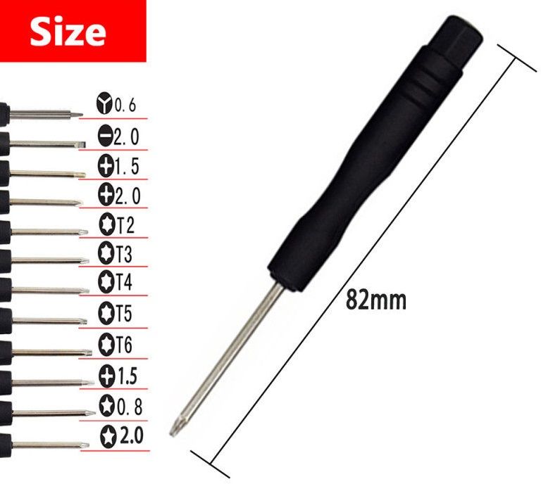 Set 12 surubelnite penru TELEFON TABLETA CALCULATOR. Noi ambalate!