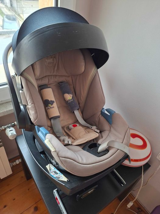 Детско столче за кола Cybex Aton 5, 0-13 кг + база + нови адаптери