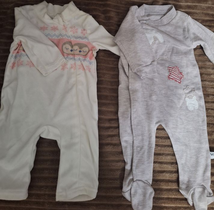 Лот бебешки дрешки за момиче р-р 62(0-3)