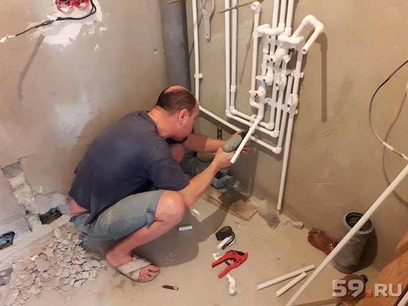 Услуги сантехника. Выезд. Диагностика