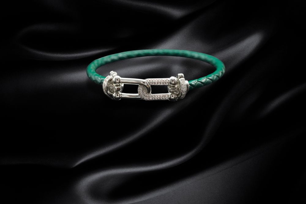 Bratara Fred, placata aur 18k