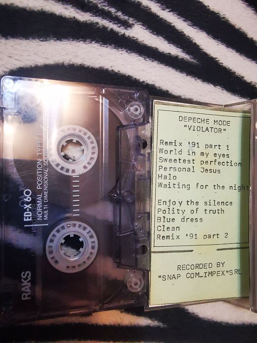 Casete Depeche Mode