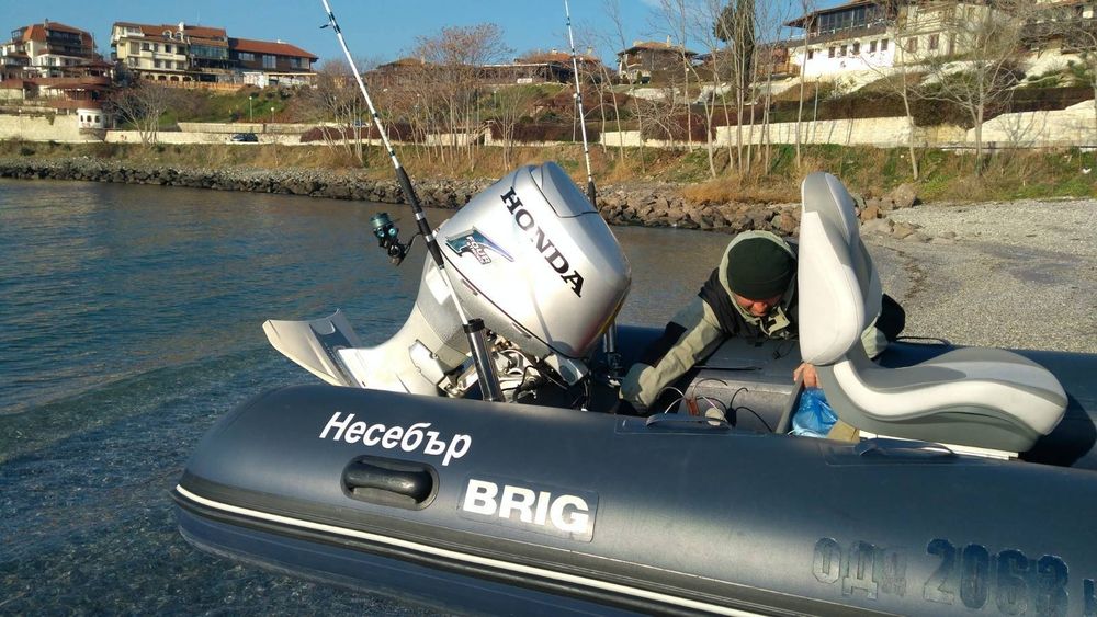 Риб лодка Brig със Honda'50
