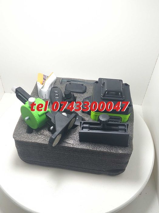 Oferta Auto Nivela Raza Verde 4D Profesionala 16 Linii Autonivelare I