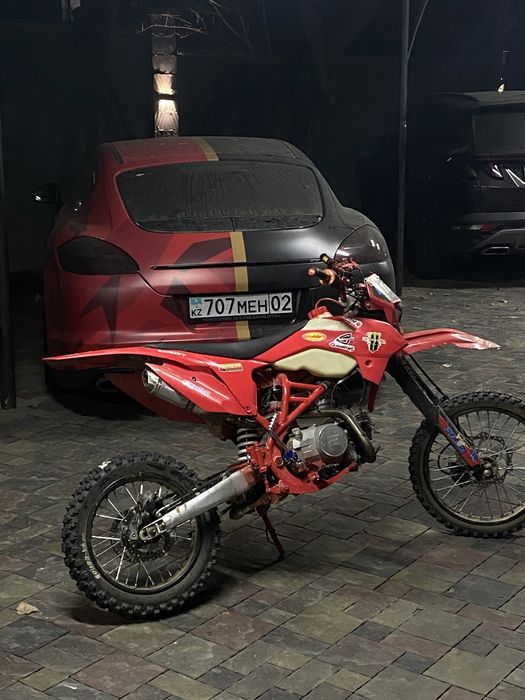 питбайк 125 кубов 100 кмч +