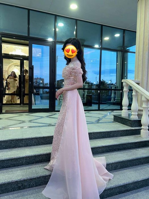 вечернее платье со шлейфом