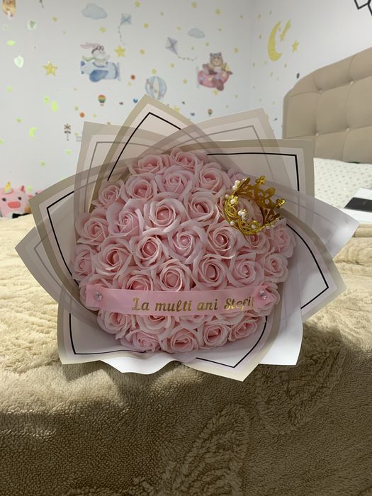 Buchete cu trandafiri din sapun