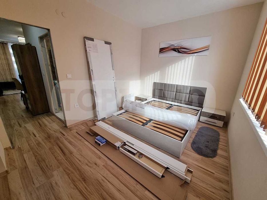 Нов двустаен апартамент под наем в кв. Трошево