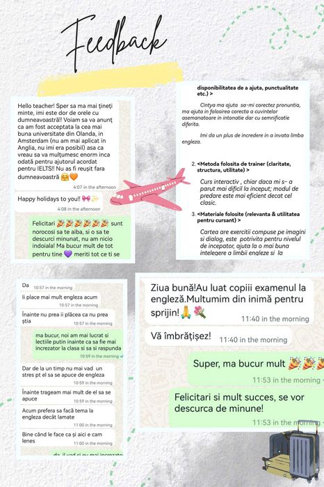 Meditatii engleza - Elevi & Adulți | Ploiești & Online